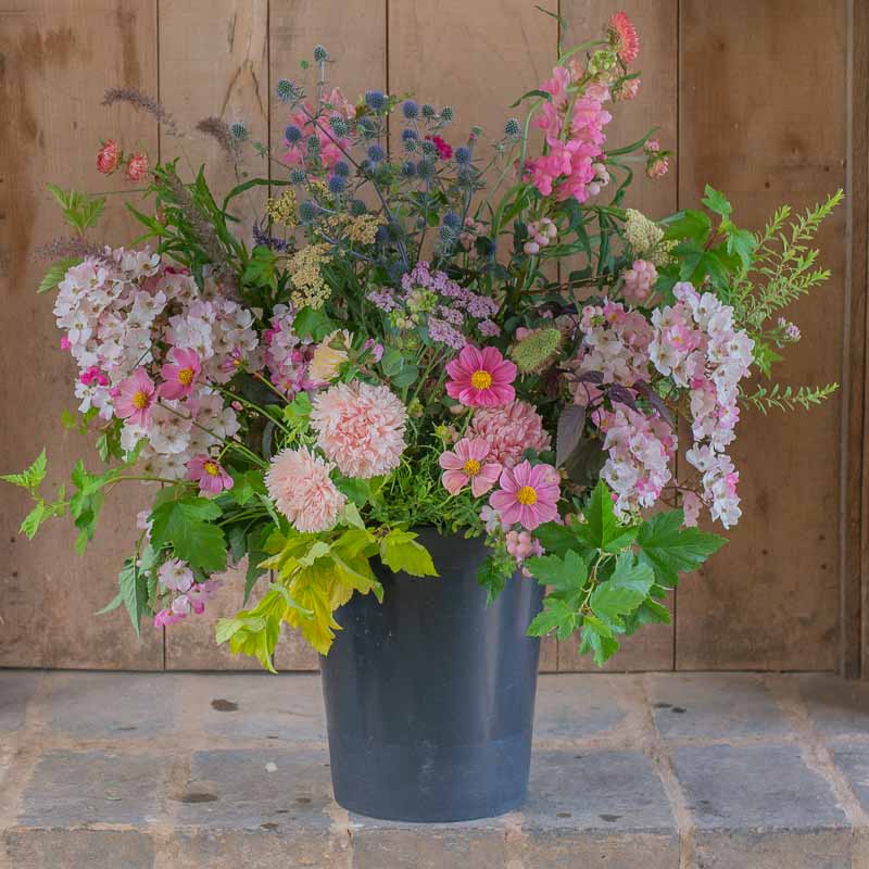 Bridesmaids Pink Bouquet - From Flower & Farmer