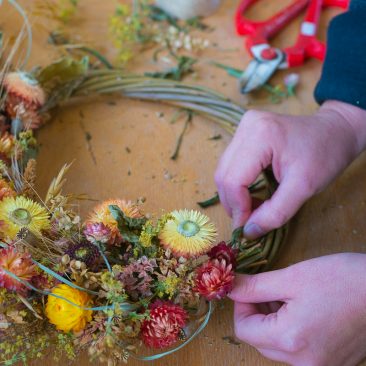 create your own everlasting wreath
