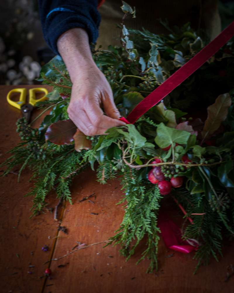 Wreath making workshop