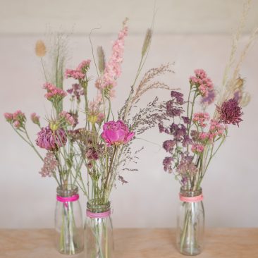 Letterbox dried flowers